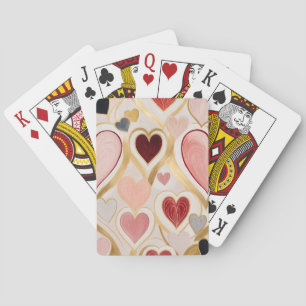 Baraja De Cartas Corazones de amor