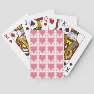 Baraja De Cartas Corazones rosados