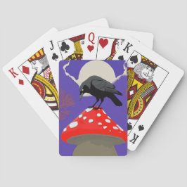 Baraja De Cartas Corbeau Mystique Gothique