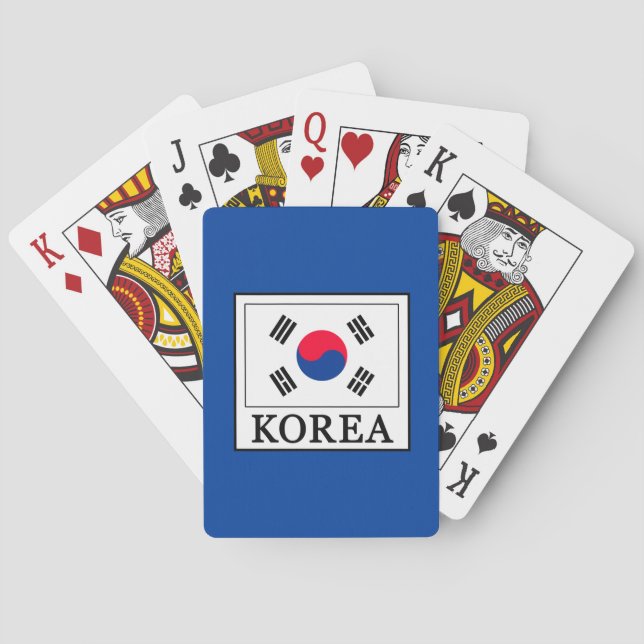 Baraja De Cartas Corea (Reverso)