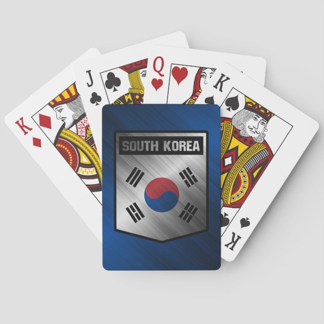 Baraja De Cartas Corea del Sur (Reverso)