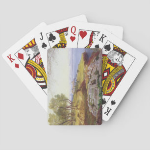 Baraja De Cartas Corfú de la ascensión, c.1856-64 (aceite en lona)