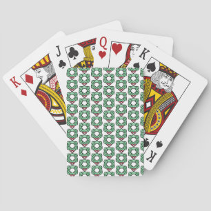 Baraja De Cartas corona de navidades