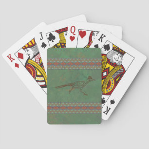 Baraja De Cartas Correcaminos del Suroeste Sagebrush Verde