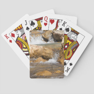 Baraja De Cartas Corriente tormentosa en primavera