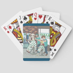 Baraja De Cartas Corte de pelo de alpaca