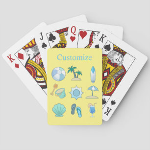 Baraja De Cartas Cosas de vida en la playa Thunder_Cove