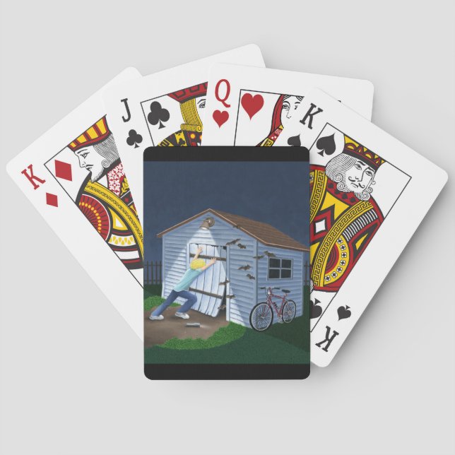 Baraja De Cartas Cosas que caen en la noche (Reverso)