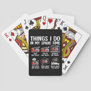 Baraja De Cartas Cosas que hago en mi tiempo libre Camiones de bomb