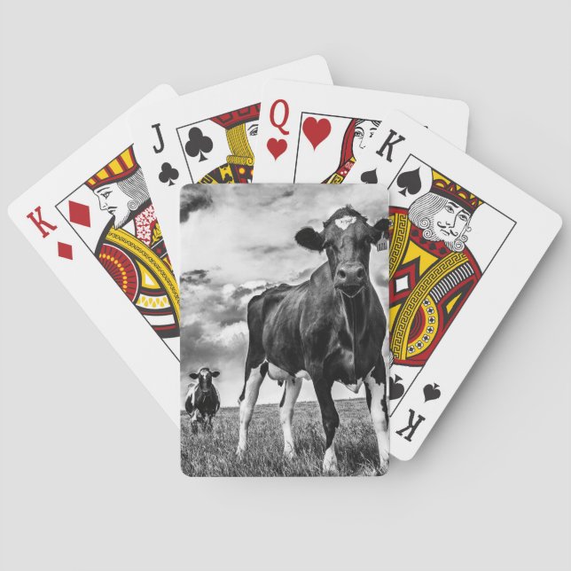 Baraja De Cartas Cosecha de BW que espera (Reverso)