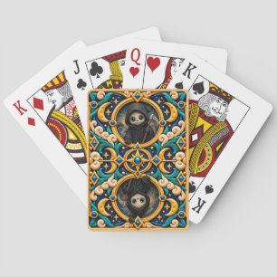 Baraja De Cartas Cosechador de Almas Bebé Adorable, Mitológico