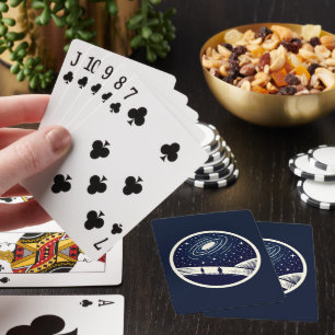 Baraja De Cartas Cosmal Minimalista universal de contemplación