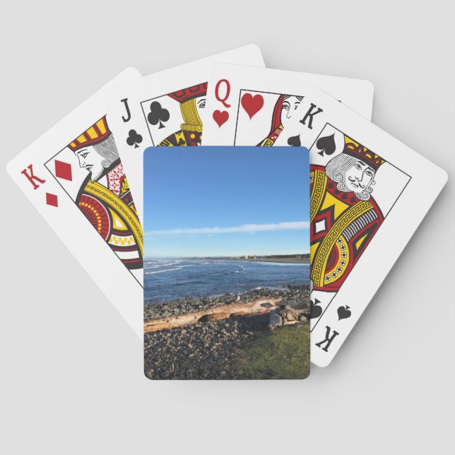 Baraja De Cartas Costa costera, Costa de Oregón (Reverso)