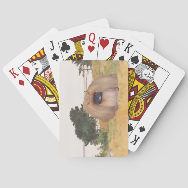 Baraja De Cartas Costaño de Otoño (Reverso)