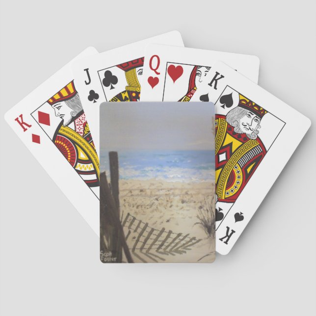 Baraja De Cartas Costas del Golfo (Reverso)