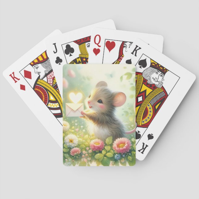 Baraja De Cartas Cottage Mouse Love Letter Meadow (Reverso)