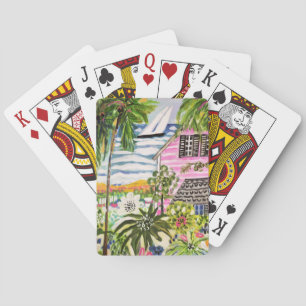 Baraja De Cartas Cottage rosa en la Bahía I
