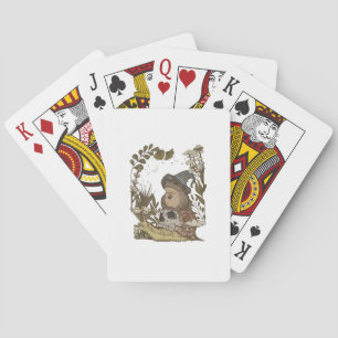 Baraja De Cartas Cottagecore Hongo Botánico Bruja Rana Goblinc