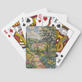 Baraja De Cartas Countryside Haven