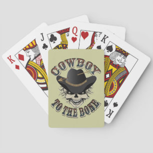 Baraja De Cartas Cowboy Skull