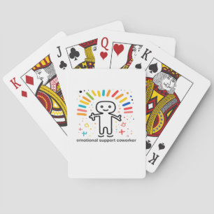 Baraja De Cartas Coworker Viral de Ayuda Emocional