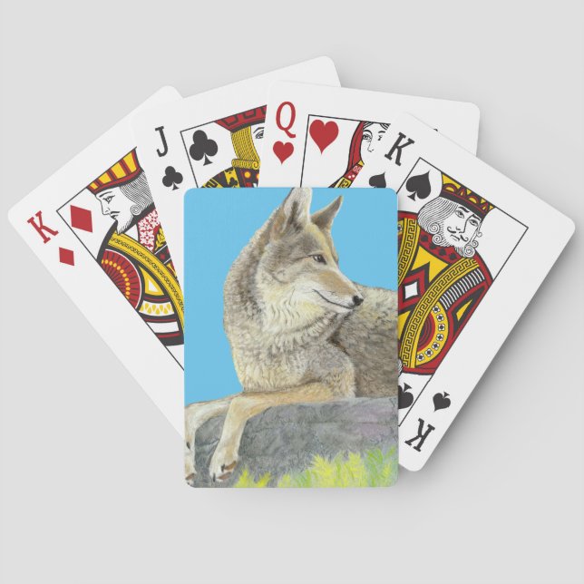 Baraja De Cartas Coyote (Reverso)