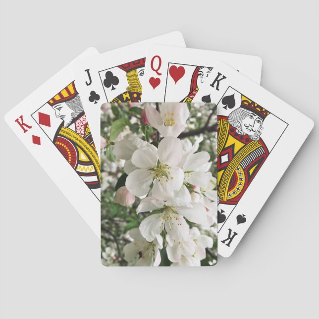 Baraja De Cartas Crabapple floreciente (Reverso)