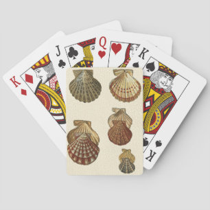 Baraja De Cartas Crackled Antique Shells