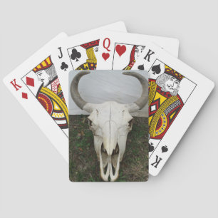 Baraja De Cartas Cráneo del búfalo