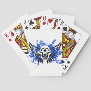 Baraja De Cartas Cráneo del golf del disco de vuelo