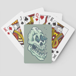 Baraja De Cartas Cráneo en las profundidades
