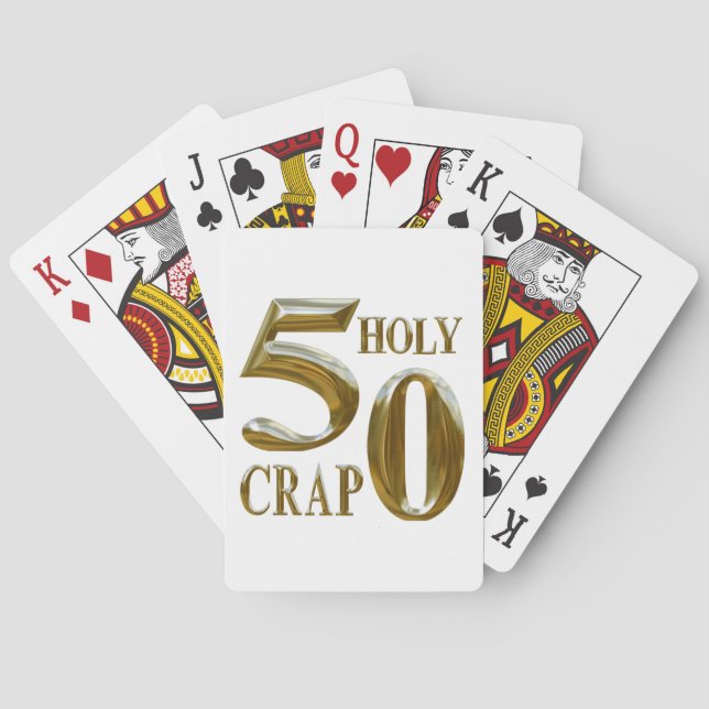 Baraja De Cartas Crap sagrado (Reverso)