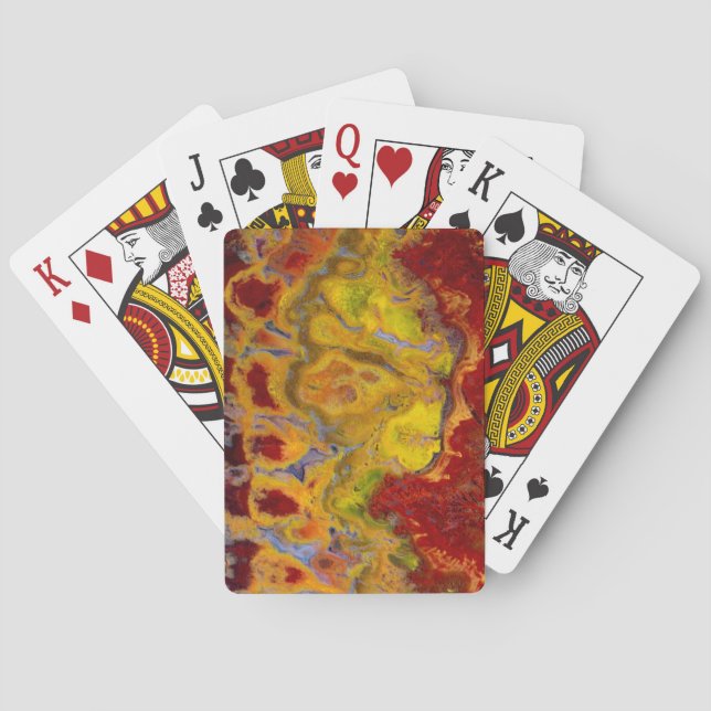 Baraja De Cartas Crayola Jasper rojo (Reverso)