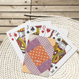 Baraja De Cartas Crayon Box Patchwork Imprimir tarjetas de reproduc