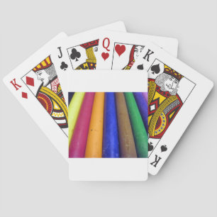 Baraja De Cartas Crayones coloridos