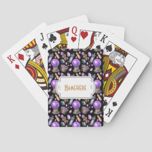 Baraja De Cartas Crea Tu Propia Bola de Cristal Púrpura