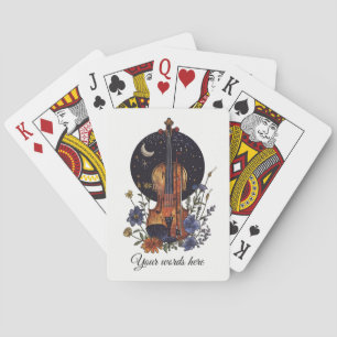 Baraja De Cartas Crea tu propia canción de la luna creciente en vio
