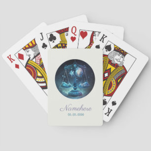 Baraja De Cartas Crea tu propia Celestial Libra Zodiac