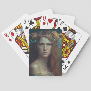 Baraja De Cartas Crea tu propia diosa del signo zodiacal Tauro