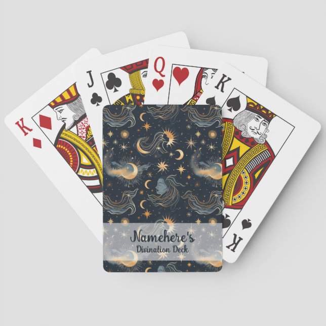 Baraja De Cartas Crea Tu Propia Diosa Lunar Celestial (Reverso)