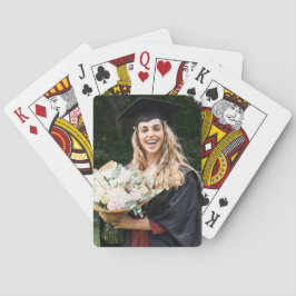 Baraja De Cartas Crea Tu Propia Foto De Graduado Personalizada