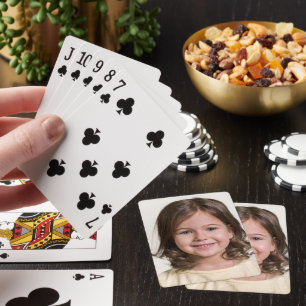 Baraja De Cartas Crea tu propia foto de niño personalizada