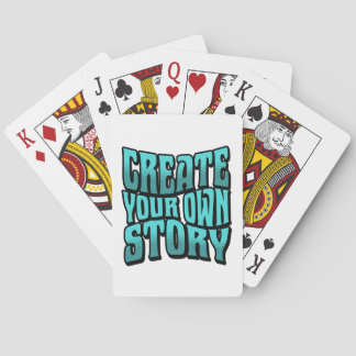 Baraja De Cartas Crea Tu Propia Historia - Contorno Negro