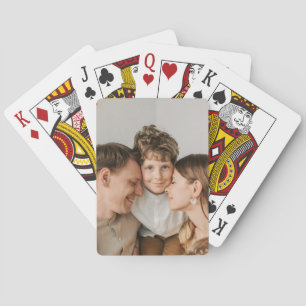 Baraja De Cartas Crea tu propia imagen personalizada de foto DIY