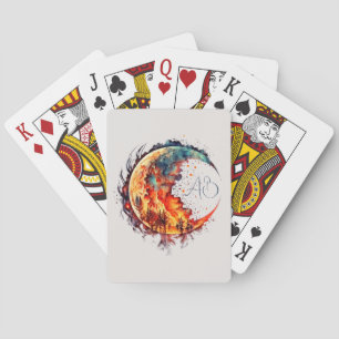 Baraja De Cartas Crea tu propia luna de fuego