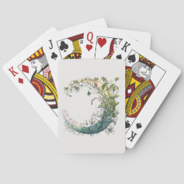 Baraja De Cartas Crea tu propia Luna Floral Boho