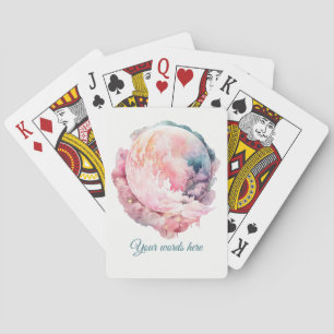 Baraja De Cartas Crea tu Propia Magia de Amor Lunar Rosa Nublado de