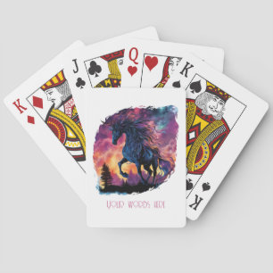 Baraja De Cartas Crea tu propia magia de caballo oscuro pirois
