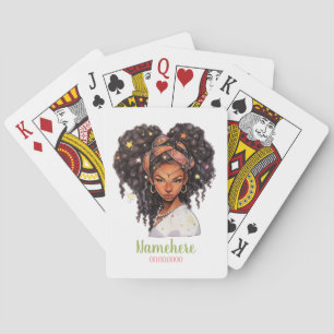 Baraja De Cartas Crea Tu Propia Mujer Afroamericana Virgo