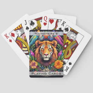 Baraja De Cartas Crea tu propio animal del tótem de la selva
